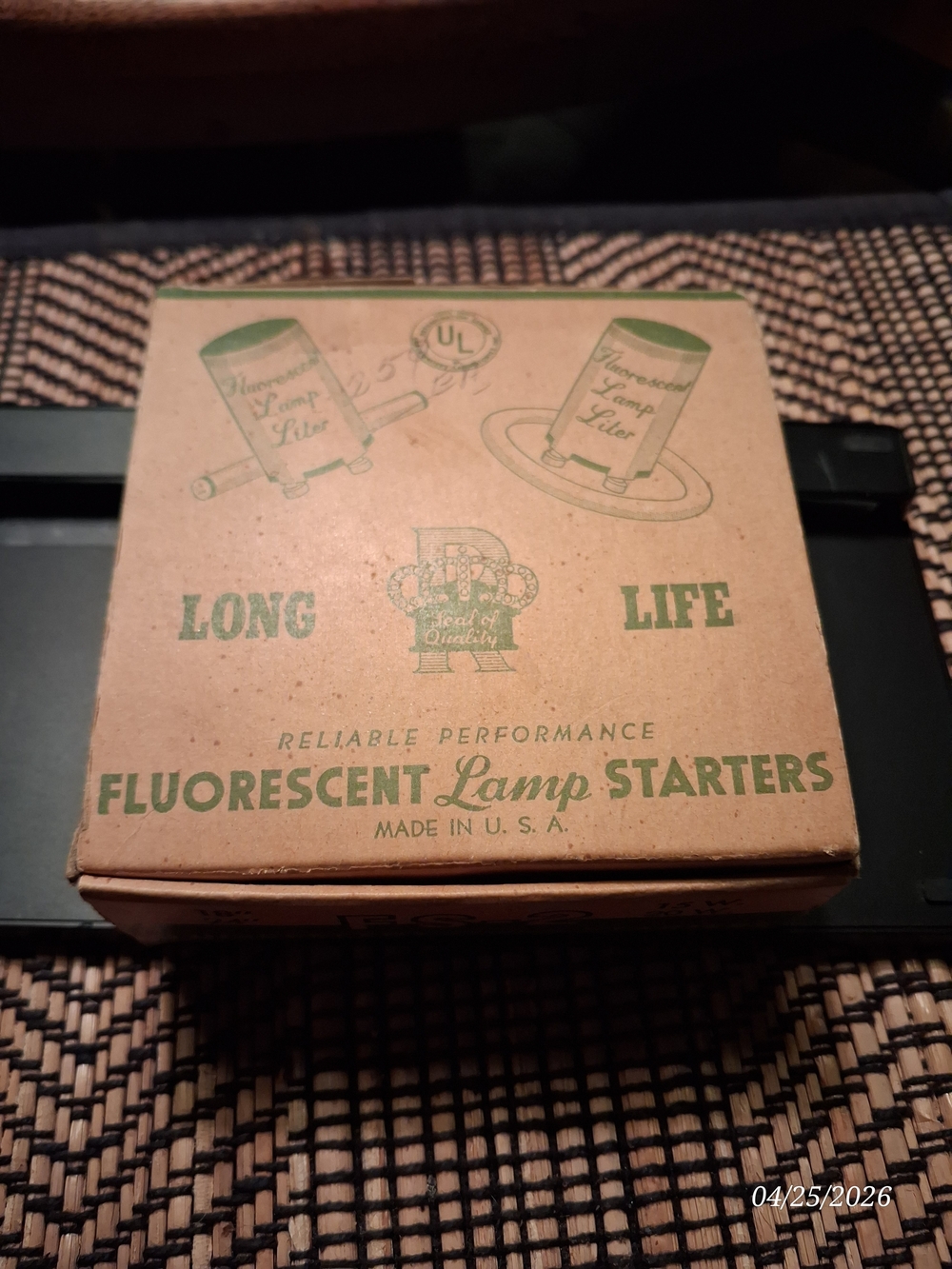 Vintage Royal Fluorescent Lamp Starters - FS-2 NOS Mixed